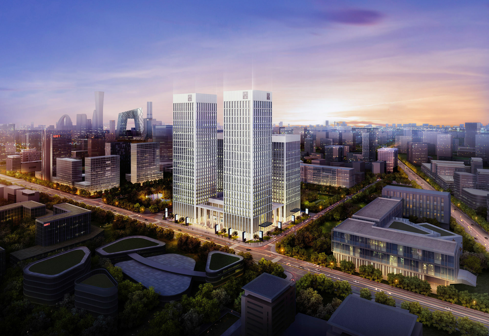 Oakwood Residence Damei Bắc Kinh Ngoại thất bức ảnh